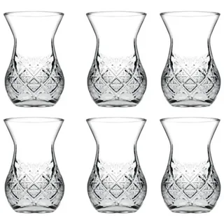 Pasabahce TIMELESS 42881 Teegläser KURVIG 155 ml 6 Stück