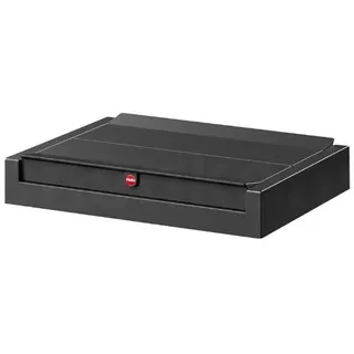 Hailo Schwingdeckel 2021769 für Big Box mit Schließautomatik schwarz - Schwarz