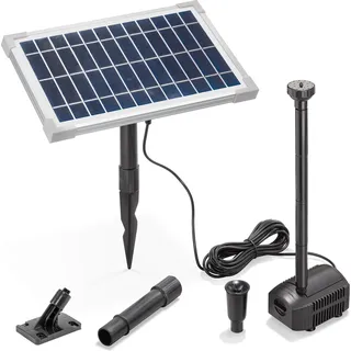 esotec Teichpumpe Wasserspiel Solar-Springbrunnen Kit 8/380 PRO Set 101910