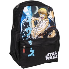 Bild LIFE'S LITTLE MOMENTS Unisex Kinder Schulrucksack Star Wars Rucksack, Schwarz