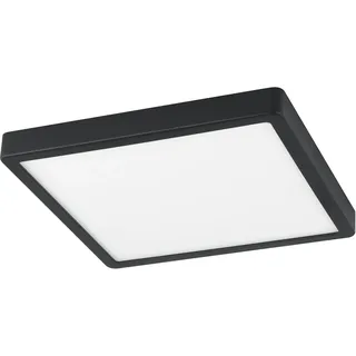 EGLO LED-Aufbauleuchte Zigbee Fueva-Z Eckig Weiß Schwarz 19,5 W