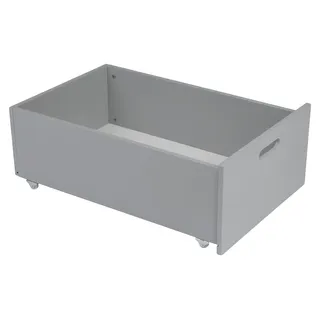 Waldin Schublade für 7in1 Babybett, Kinderbett, KEIN BETT,Grau - Grau