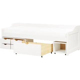 Beliani Royville 90 x 200 cm Weiß