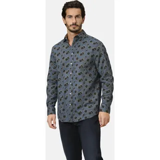 Babista Langarmhemd »Hemd MILANTARA«, 1 Stk. mit Brusttasche, blau