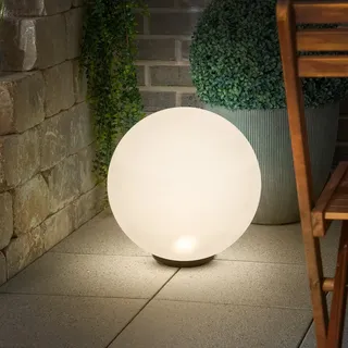 Solar Leuchtkugel 40cm CCT RGB multicolor Fernbedienung wetterfest IP44 102641