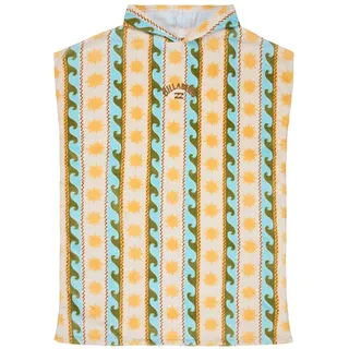 Badeponcho BILLABONG "Women", Damen, weiß, Obermaterial: 100% Walkfrottier;, Hausmäntel Badeponcho