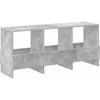vidaXL Magazinregal Beton Grau 102 x 30 x 45 cm