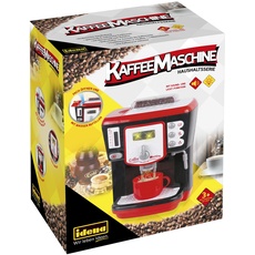 Bild 40234 - Spielzeug Kaffeemaschine mit Sound- und Lichteffekten, Kinder Küchengerät mit verschiedenen Funktionen