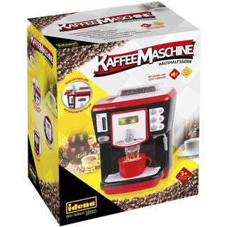 IDENA 40243 - Spielzeug Kaffeemaschine mit Sound- und Lichteffekten, Kinder Küchengerät mit verschiedenen Funktionen