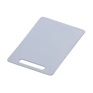 Kesper Schneidebrett mit Griff, 34 x 24 x 0,4 cm, Ideales Kunststoff Schneidebrett, Farbe: lightblue