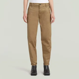 G-STAR Chinohose "Kate Chino Boyfriend" mit Relaxed Fit an Hüfte und Oberschenkeln, safari