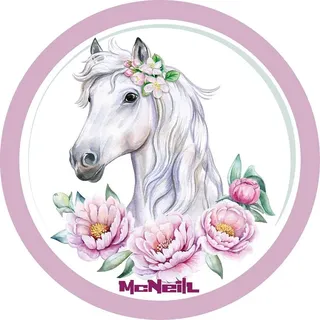 McNeill McAddys Pferd weiß-Blumen