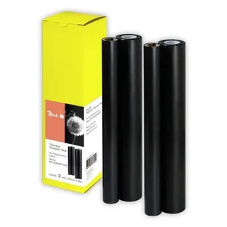 2 Peach Thermal Transfer Rollen Kompatibel zu Sharp Fo-5CR, Fo-6CR