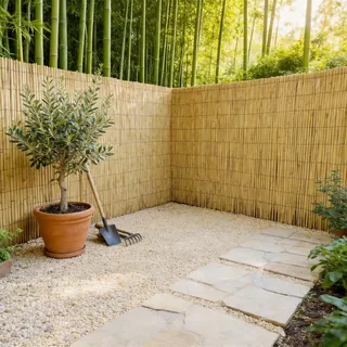 PEILU 200x300cm Schilfmatten, Natur Schilf Sichtschutz Zaun mit Kabelbinders, 2-in-1 Windschutz & Sonnenschutz Schilfrohrmatte, Dekorative Gartensichtschutz für Balkon, Terrasse, Garten