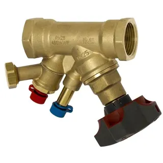 TA Balancing valve stad 32 female 12 drain