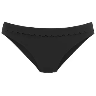 LASCANA Bikini-Hose Scallop Schwarz 34