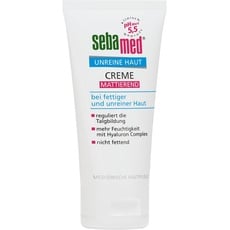 Sebamed Unreine Haut Creme Mattierend reguliert die Talgbildung, hat einen mattierenden Effekt und hilft wirksam gegen Hautunreinheiten vorzubeugen , 50 ml (1er Pack)