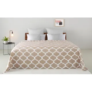 OTTO home Alba Tagesdecke 140 x 210 cm Beige