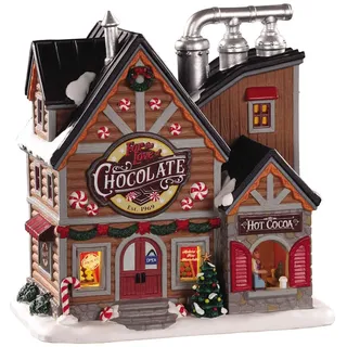 Lemax - Fot The Love of Chocolate Shop 05621 Schokoladenfabrik Weihnachtsdorf Winterdorf
