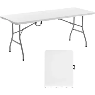 Vevor Klapptisch 180 x 0 x 0 cm Weiß
