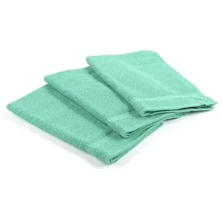 Caleffi - 2-teiliges Handtuchset 100% Baumwolle Frottee – 1 Handtuch 50x100 cm + 1 Gästetuch 40x60 cm, Weich & Saugfähig