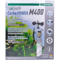 Bild Carbo POWER M400 Komplett-Set, Präzisions-Druckminderer für Mehrweg CO2 Druckflaschen, mit 2x Manometer (3076)