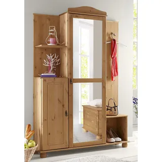 OTTO home Garderobenschrank Finca 120 x 183 x 32 cm Beige