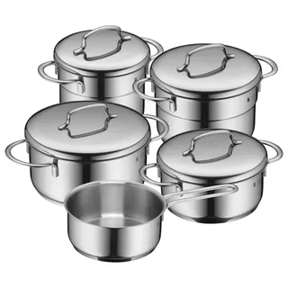 WMF Mini Topf-Set 5-tlg. Bratentopf + Fleischtopf + Kasserolle