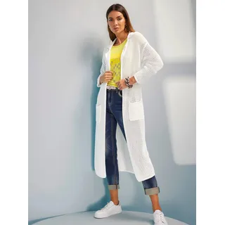 Heine Strickmantel in ecru | Gr.: 40