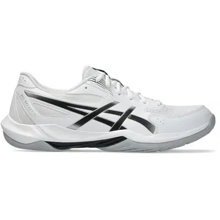 Asics Gel-rocket 12", Hartplatzschuhe - White / Black - EU 45,