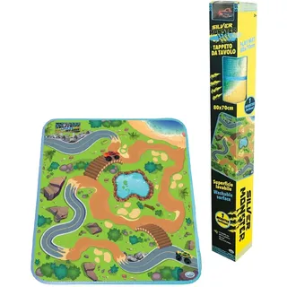 Silver Wheel - Spielteppich Erste Kindheit mit Auto 70 x 80 cm