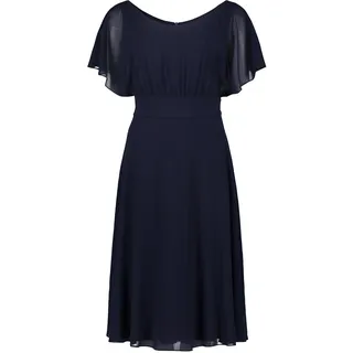 Vera Mont Damen Cocktailkleid Kurzarm Night Sky,42