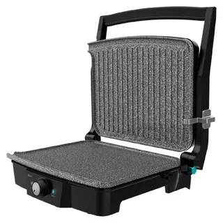Cecotec Rock’nGrill 2000 2000 W schwarz/silber