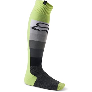 Fox Racing Herren 180 Toxsyk Motocross Socke, Fluoreszierendes gelb, Large