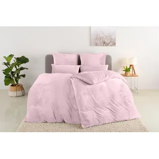 OTTO home Bettwäsche "Desner3" 3 Bettwäsche mit Reißverschluss, Cashmere-Touch, kuschelig & weich, rosa