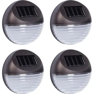 Hi Außenleuchte Kunststoff 11,5 cm 4er Set schwarz