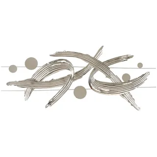 Mauro Ferretti Wanddeko , Chromfarben , Metall , 121x52x5 cm , Bilder & Rahmen, Wanddeko