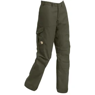 Fjällräven Karla Hose Hydratic, Damen, Dark Olive, 38