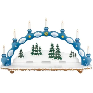 Hubrig-Volkskunst Schwibbogen WiKi Schwibbogen klein * Breite 75 cm