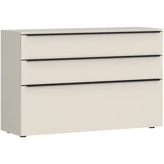 Tom Tailor HOME, Kommode Lowboard, Breite 110 cm,1 Klappe,2 Schubladen, viel Stauraum, light taupe,