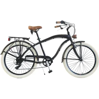 Via Veneto by Canellini Fahrrad Cruiser Mann Aluminium - Schwarz - Schwarz