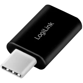 Logilink BT0048A - BT-Adapter (V5.3), USB-C (Gen1) Anschluss mit bis zu 3 Mbit/s und 20 m Reichweite, für Windows 7/8.1/10/11