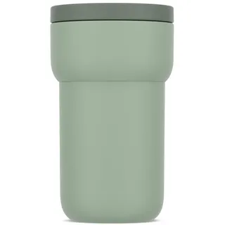 Mepal - Reisebecher Ellipse - Kaffeebecher & Teetasse für unterwegs - Luftdichter & auslaufsicherer Thermobecher To Go - Hält Ihr Getränk bis zu 30 Minuten heiß - 275 ml - Nordic sage