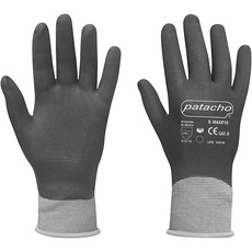 patacho 360 gu-10/Paar Lycra und Handschuh Polyurethan schwarz 10