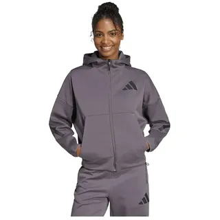 Adidas Z.n.e Reißverschlusspullover - Grey Strata - M - Regular