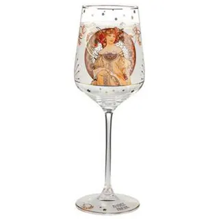 GOEBEL Träumerei - Weinglas Artis Orbis Alphonse Mucha Bunt Glas 66926501