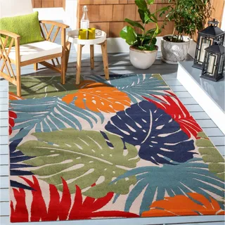Sanat Floral Outdoor-Teppich 140 x 200 cm Bunt