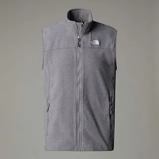 THE NORTH FACE NF0A7SSLDYY1 Men’s 100 Glacier Vest - Eu Sports vest Herren TNF MEDIUM GREY HEATHER Größe XL