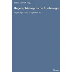 Hegels philosophische Psychologie