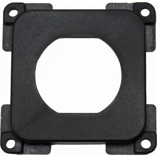 C-Line Presto Inprojal CBE Blindplatte Montageplatte  Wohnmobil Wohnwagen Boot schwarz - Schwarz